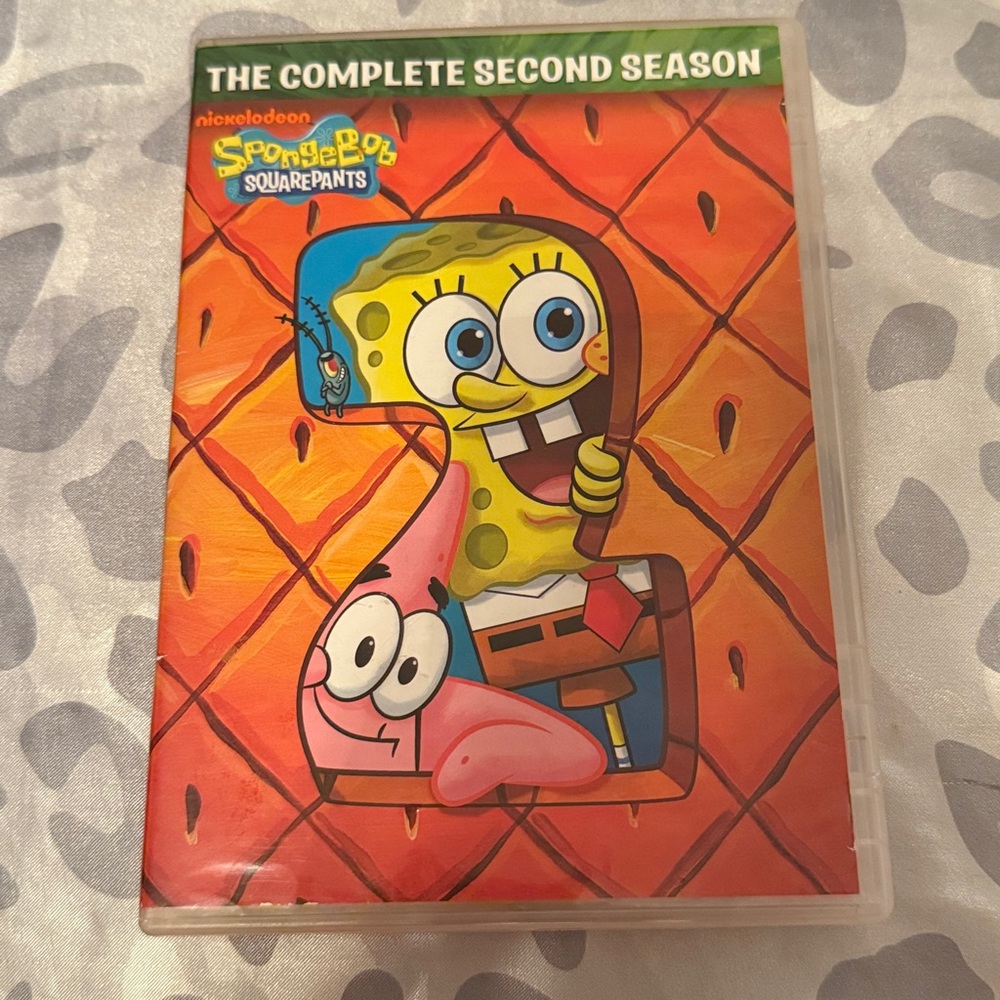 Nickelodeon SpongeBob SquarePants Complete Second Season DVD *CD’s NOT included*